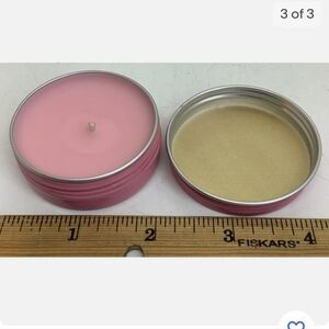 Juicy Couture Rose Land Soy Candle Peony Blossom Rose Petals 1oz Travel Size